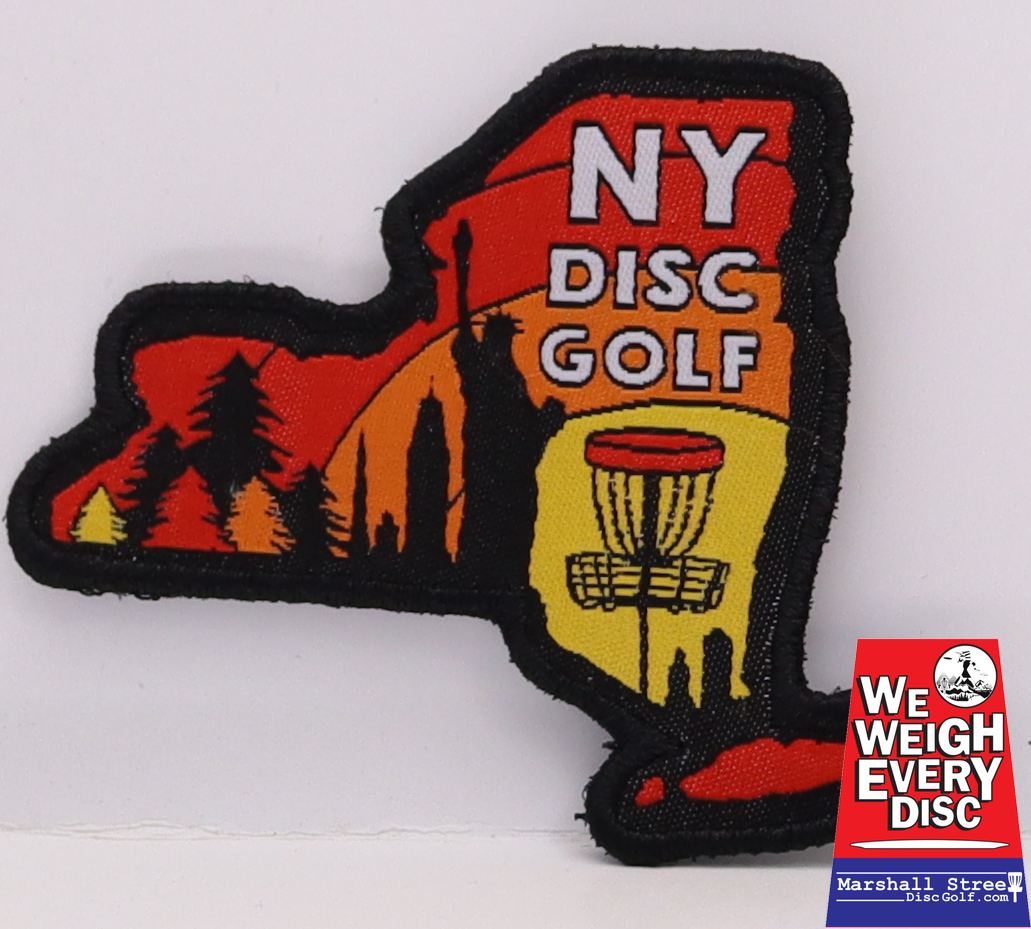 New York Disc Golf Patch • Marshall Street Disc Golf